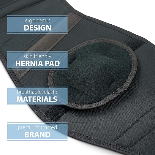 Faja Umbilical Ergonómica ORTONYX para Hombre y Mujer - Soporte Abdominal miniatura 3