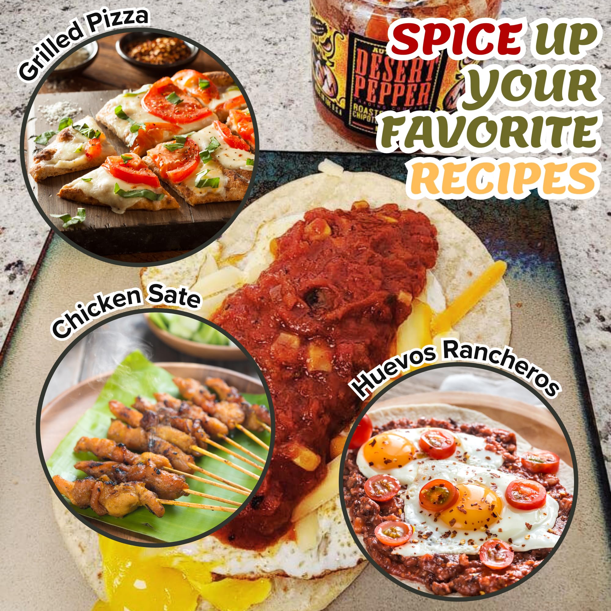 Desert Pepper Roasted Tomato Chipotle Corn Salsa - Dip/Salsa with Jalapeno and Chipotle Peppers, Fresh Veggie, Roasted Tomato Salsa Vegan, Gluten-Free, Low Carb Snack Salsa Medium, 6-Pack
