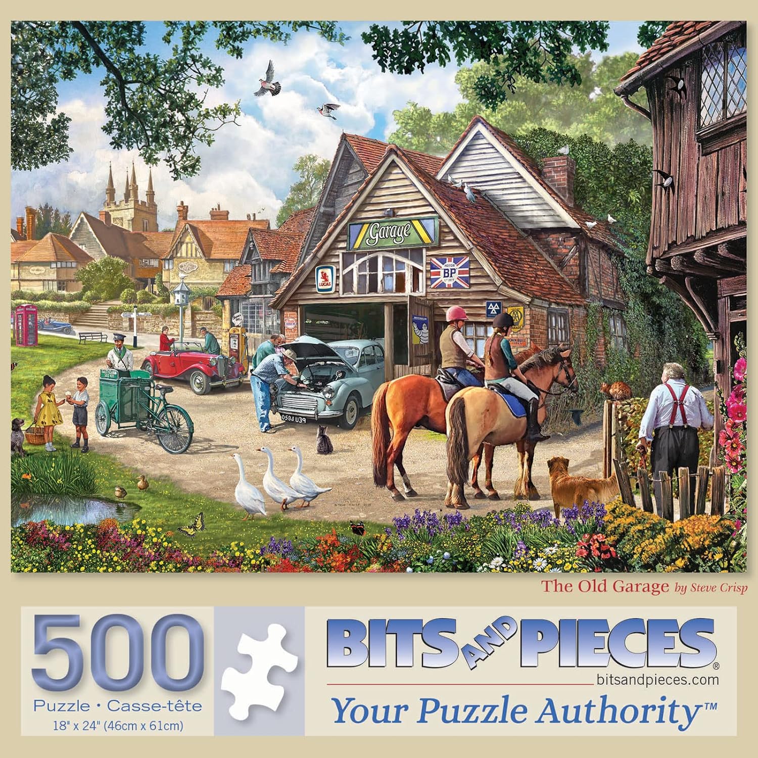 Bits and Pieces 500 Piece Jigsaw Puzzle for Adults 18" x 24" 500 pc Large