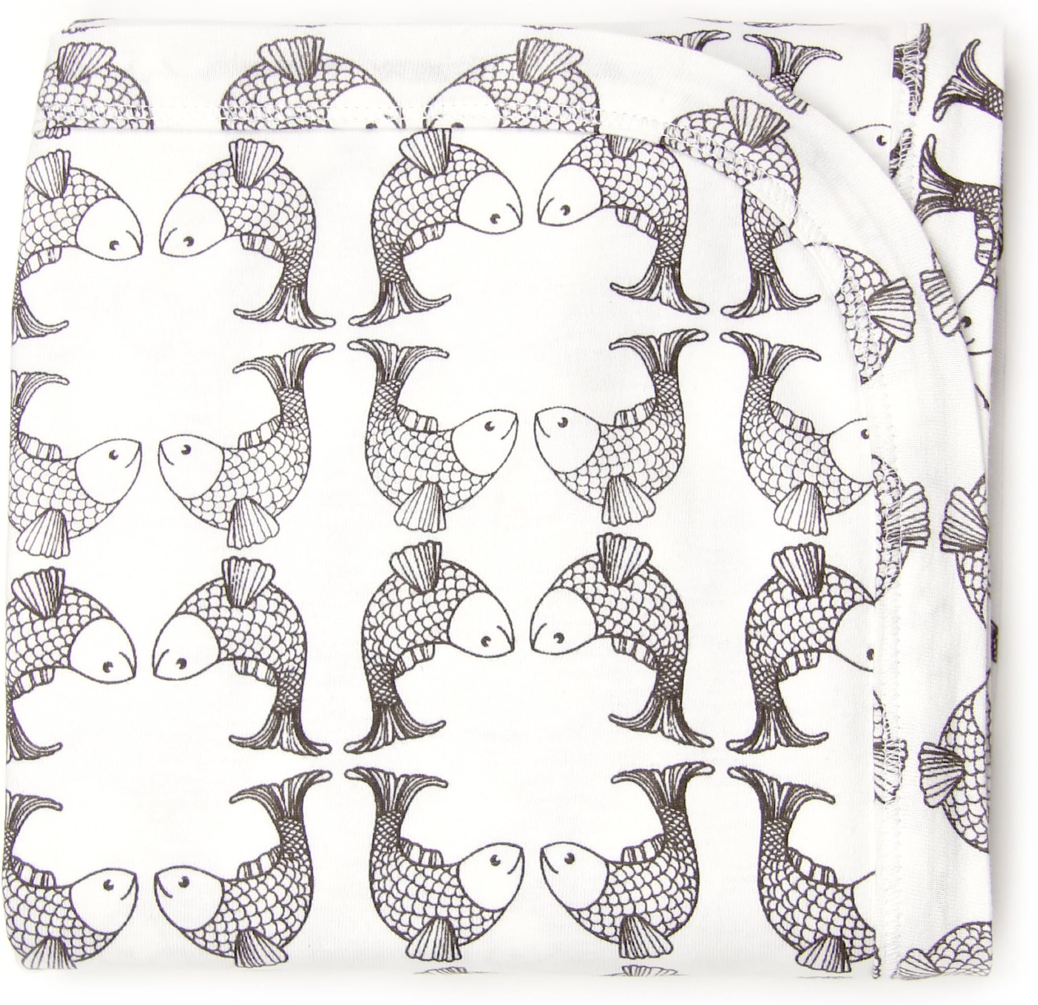 Kate Quinn Organic Receiving Blanket, OneSize (Koi)