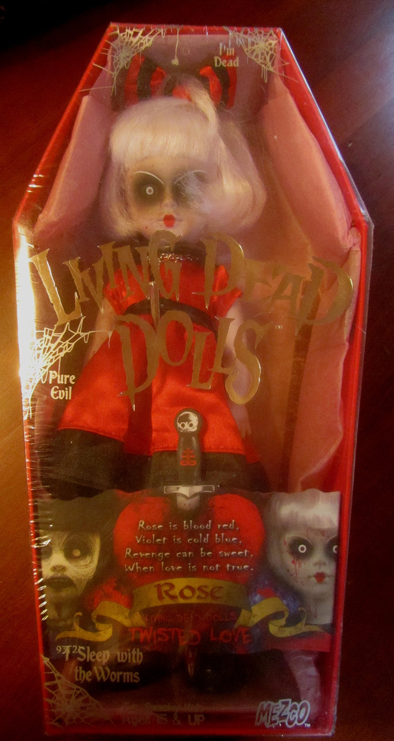 Amazon | Mezco Toyz Living Dead Dolls Twisted Love Rose