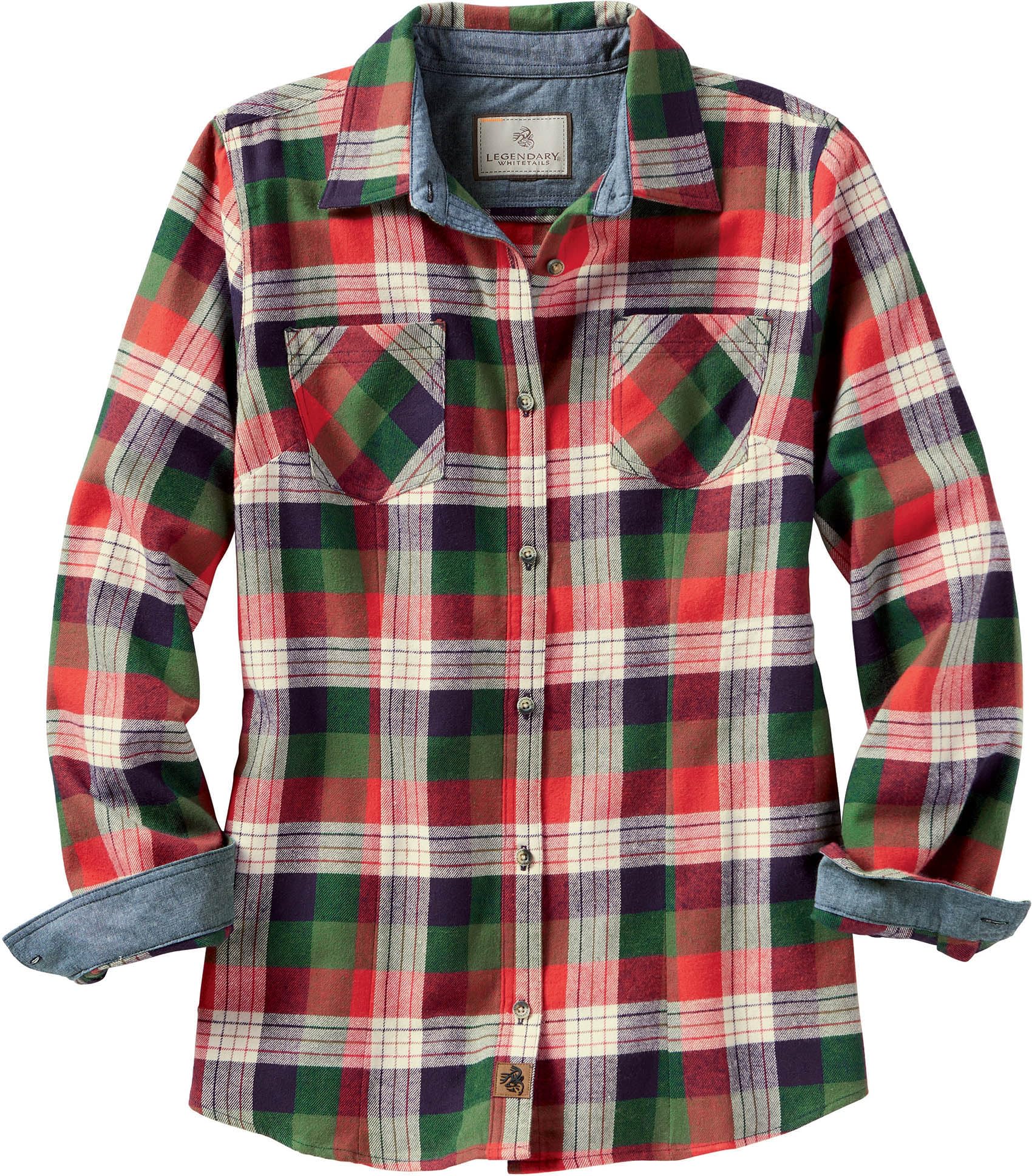 Legendary Whitetails Flanellhemd Damen - Langarm Cottage Escape Shirt