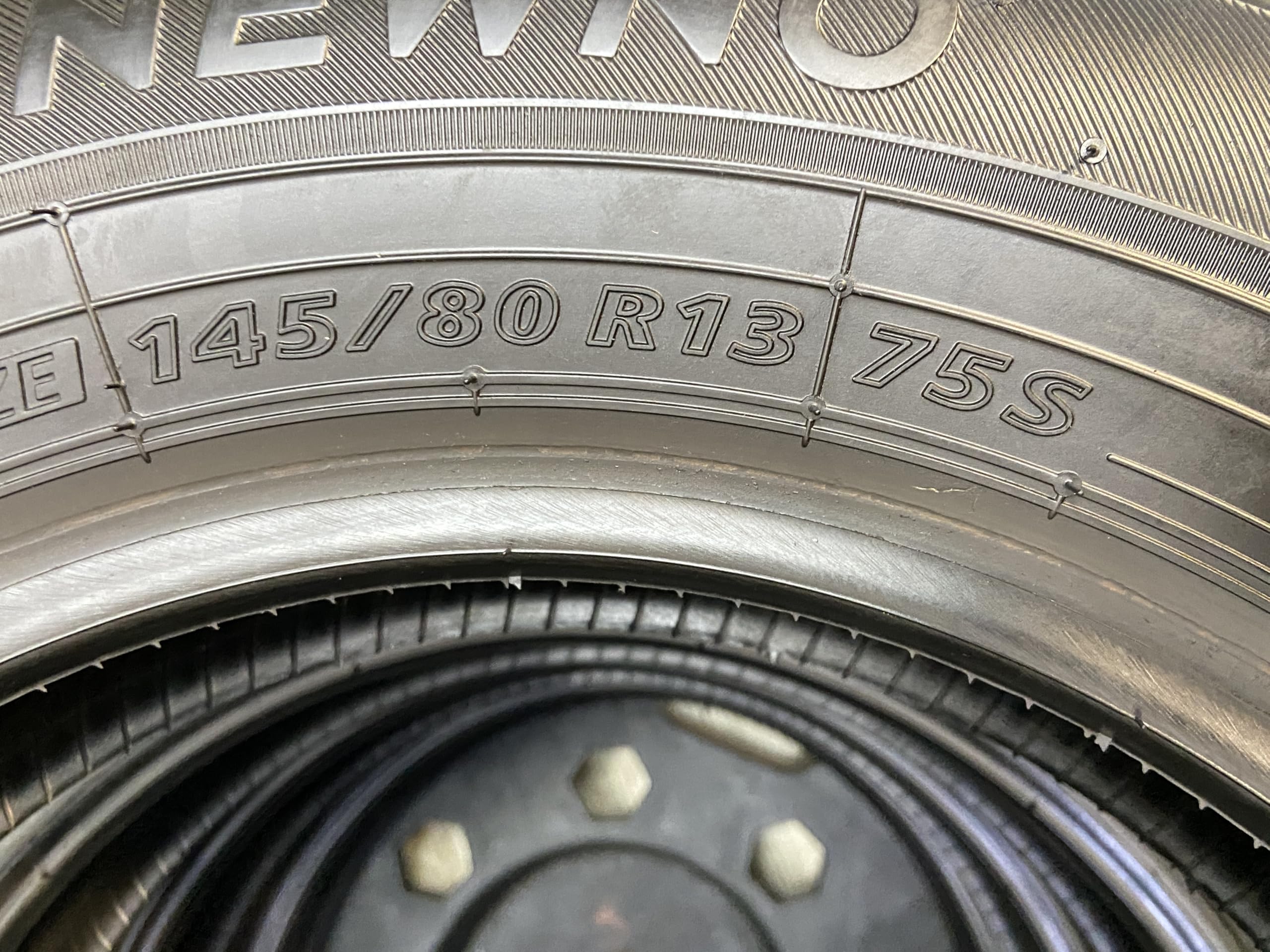 Amazon.co.jp: 【中古タイヤ】BS NEWNO 145/80R13 4本セット サマー