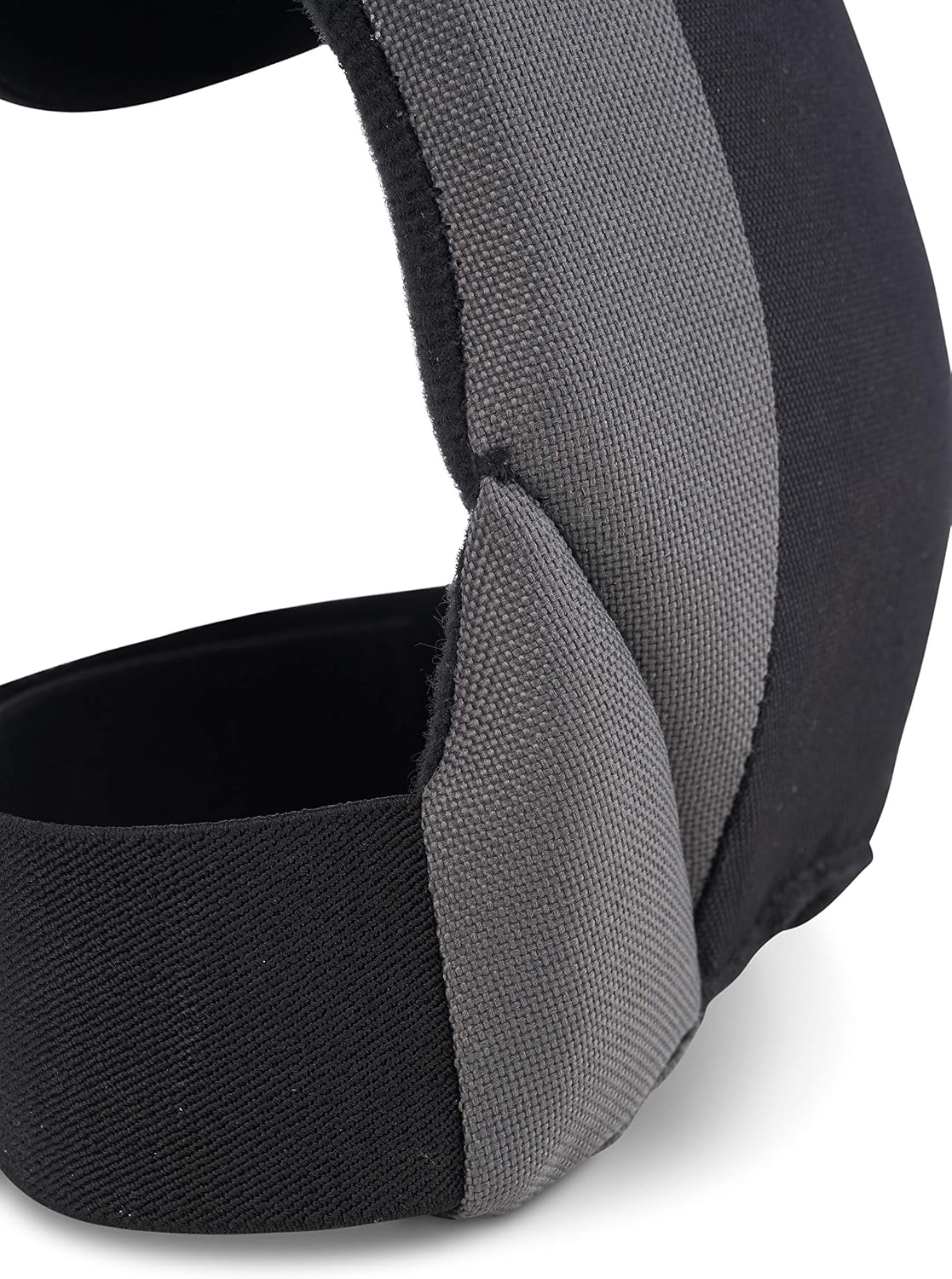 AWP Work Knee Pads, One Size, 1 Pair, Low-Profile Fabric Cap | Polyester fabric cap, non-marring design for hardwood or laminate floors, elastic straps support comfort while kneeling