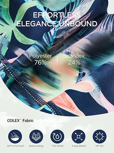 Miniatura 93 de ODODOS - Leggings tipo capri de mujer, no se traslucen y modelan el abdomen, con cintura alta y bolsillos; para hacer yoga, atletismo, ejercicio