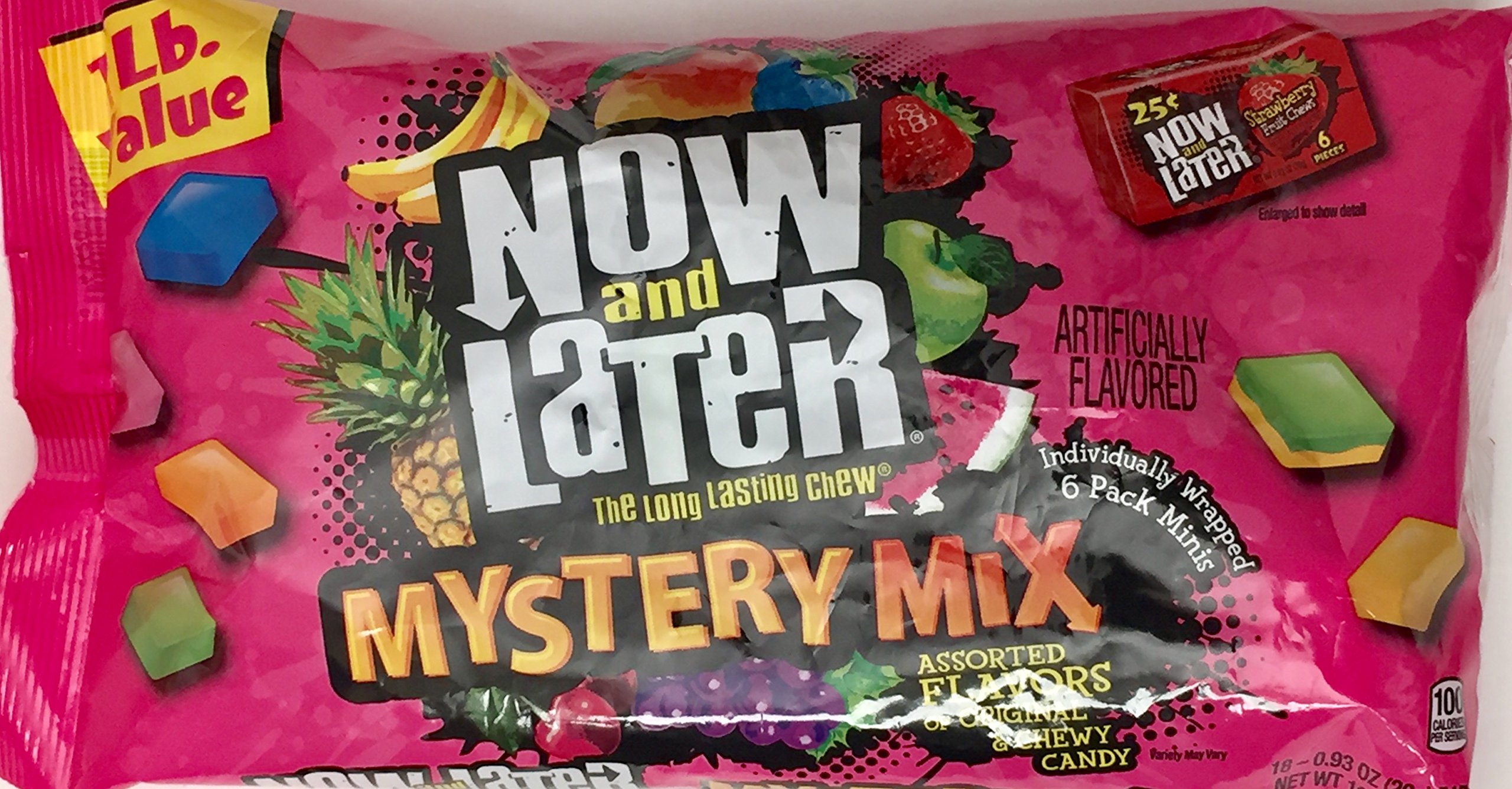 Now & Later Mystery Mix Assorted Flavors of Original & Chewy Candy