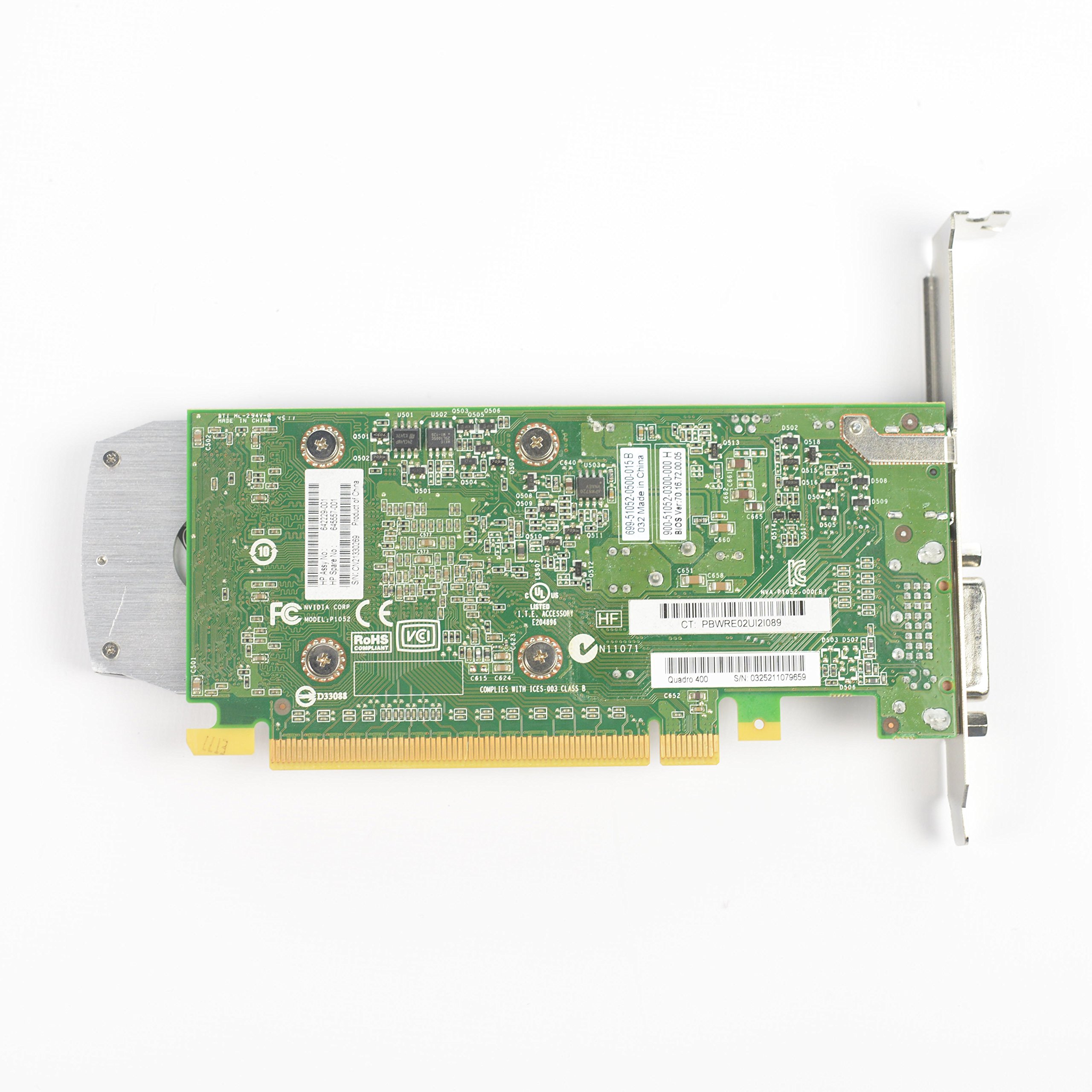 Amazon | HP 642229-001 Nvidia Quadro 400 512MB DDR3 PCI-e