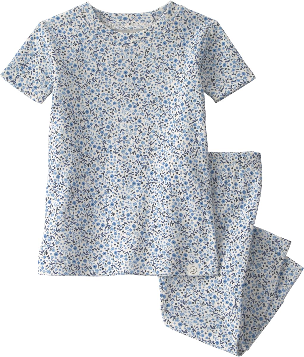 Pijama de 2 piezas para bebé niña confeccionado en algodón orgánico