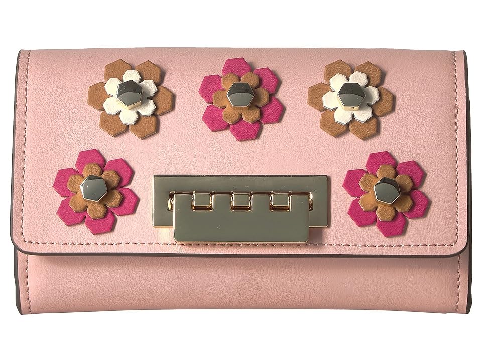 

ZAC Zac Posen Earthette Crossbody Wallet (Rose) Wallet Handbags