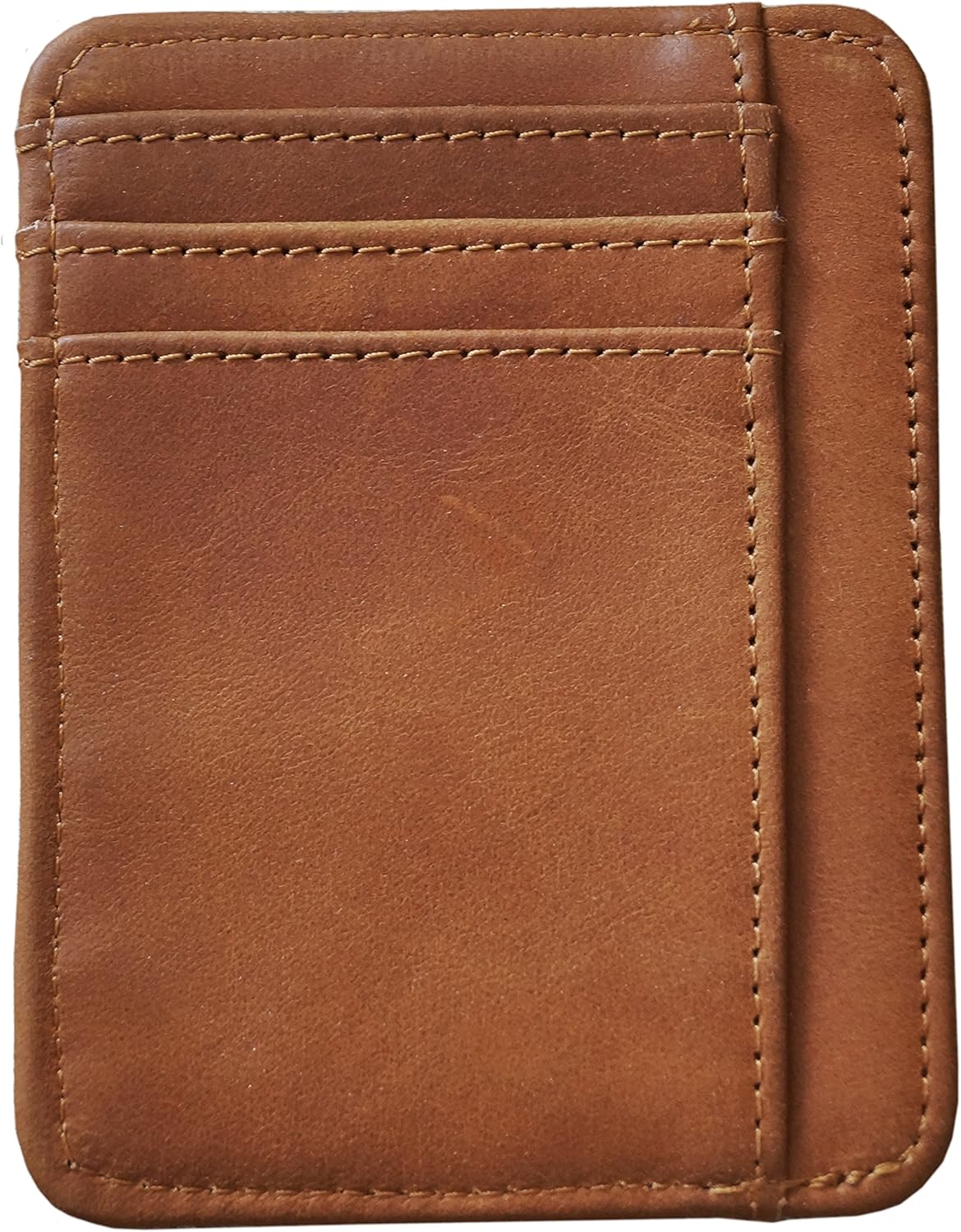 Ammoment - Caimano In Carbone New Age Antico - Astuccio Per Carte Di Credito In Pelle