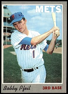 1970 Topps # 99 Bobby Pfeil New York Mets (Baseball Card) VG Mets