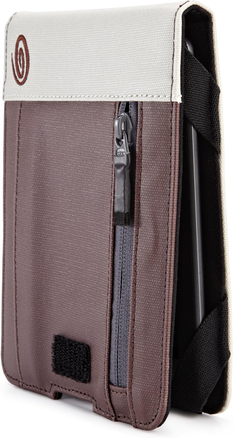 Timbuk2 Kindle Dinner Jacket with Viewing Stand and Hand Strap, Grey/Brown (fits Kindle Paperwhite, Kindle, and Kindle Touch)