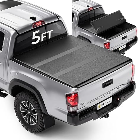 Nexus Hard Folding Truck Bed Tonneau Cover for Toyota Tacoma