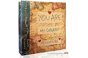 Couples Scrapbook: Holoary Self Adhesive Photo Album for Cherished Moments