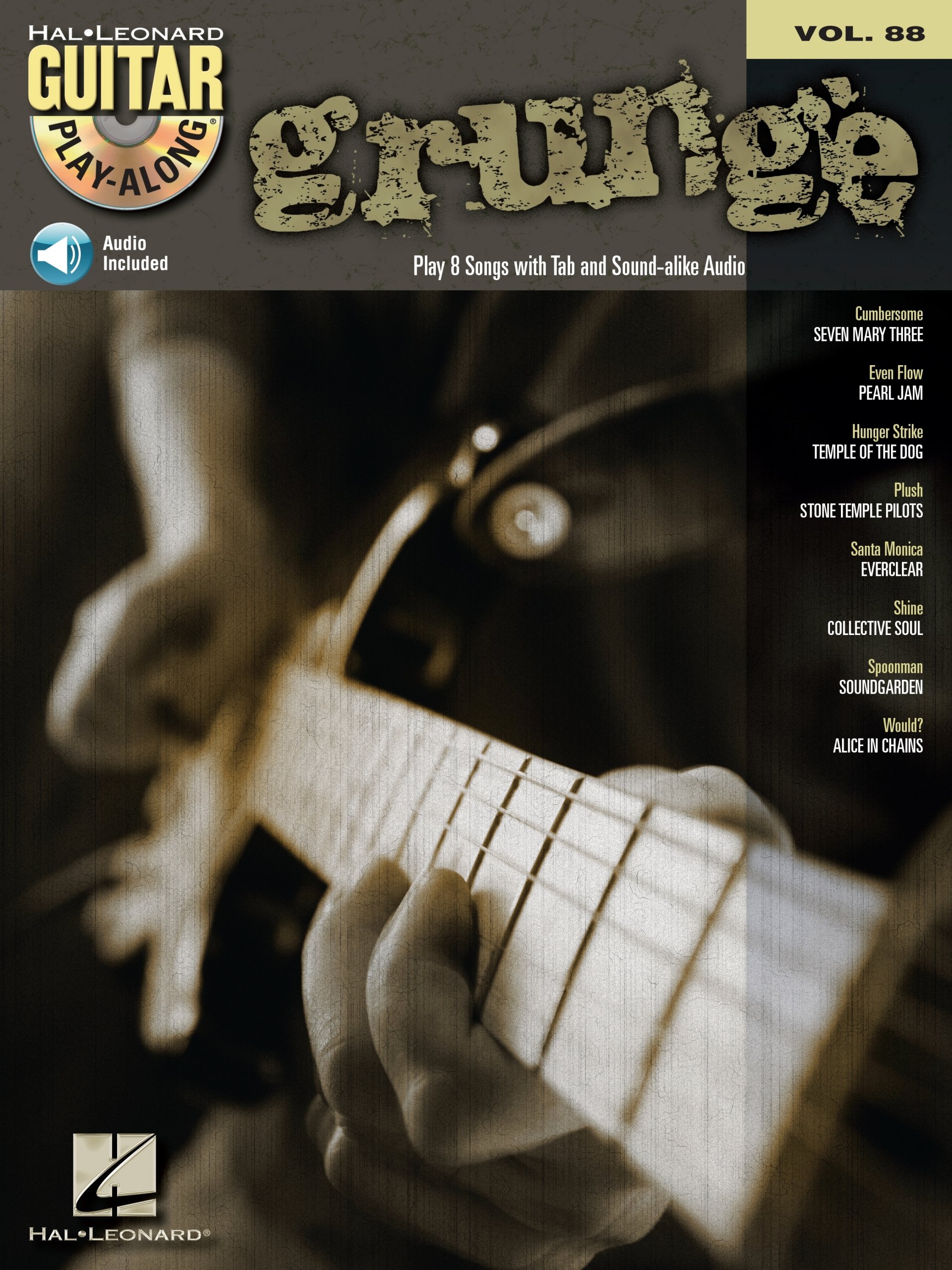 Grunge Songbook: Guitar Play-Along Volume 88