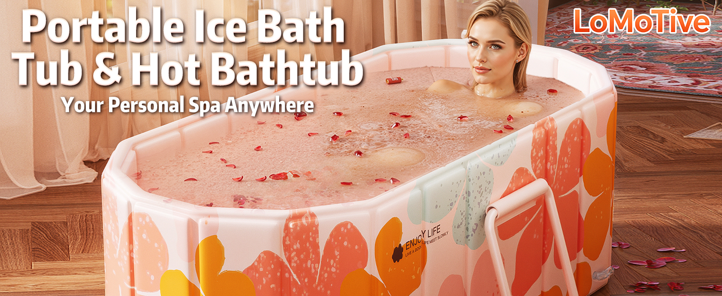 Portable Foldable Bathtub for Adults,47