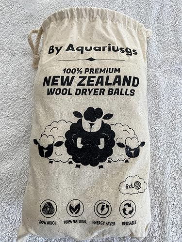 Miniatura 2 de Smart Sheep Paquete de 6  XL Premium Fabrick Softner  Bolas de secado de lana  Pelotas de secadora reutilizables galardonadas