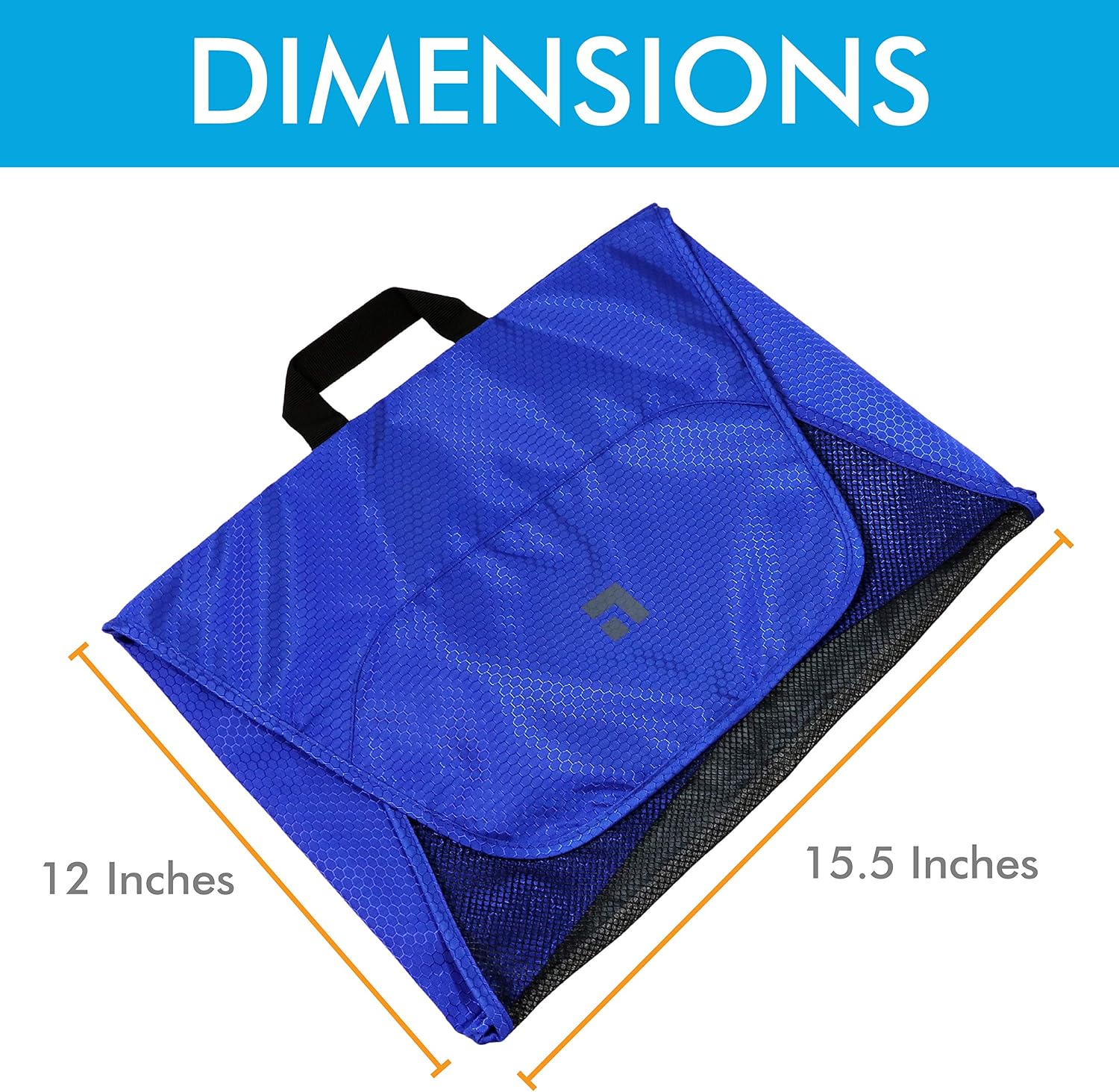 Slate Travel Garment Folder - 17" Packing Folder - Wrinkle Free Luggage Organizer