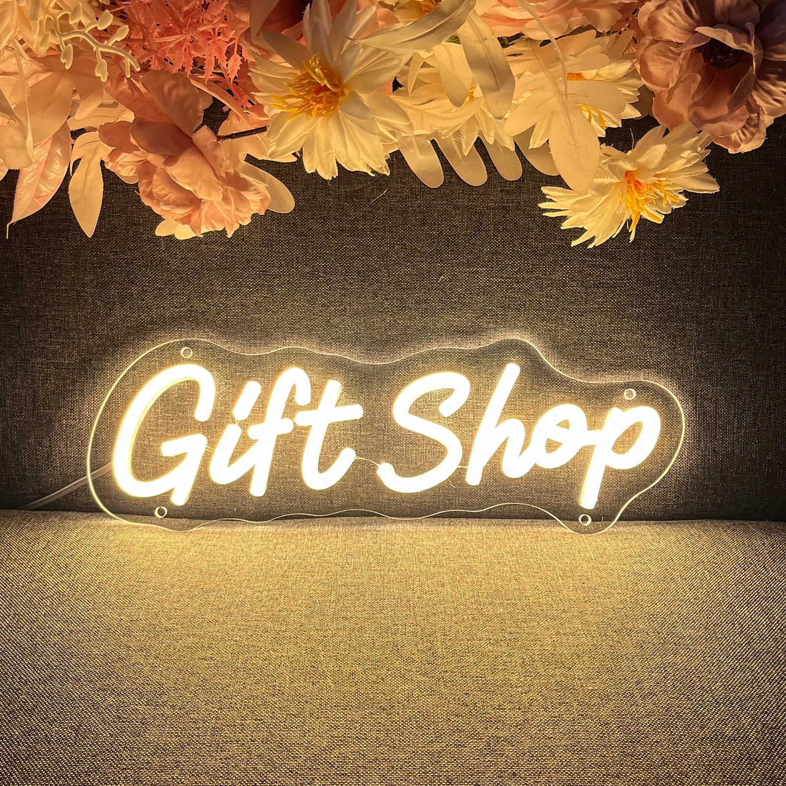 Negozio di articoli da regalo Insegna al neon per decorazione da parete, personalizzata con luce al neon a LED, per compleanno, matrimonio, Natale, per feste, camera da letto, bar, casa, stanza