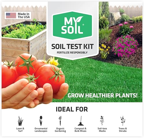 MySoil Soil Test Kit - Professional Lab Analysis for 13 Nutrients & pH with Custom Recommendations MySoil Soil Test Kit - Professional Lab Analysis for 13 Nutrients & pH with Custom Recommendations