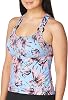 Jessica Simpson Palmy Days X-Back Triangle Bra Top