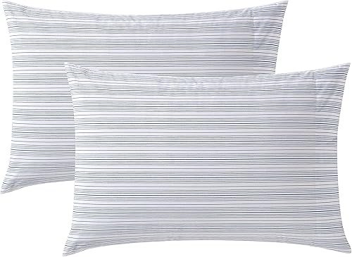 Nautica - Juego de fundas de almohada estándar, ropa de cama de percal de algodĂłn, decoraciĂłn informal del hogar, artĂculos esenciales para la Nautica - Juego de fundas de almohada estándar, ropa de cama de percal de algodĂłn, decoraciĂłn informal del hogar, artĂculos esenciales para la