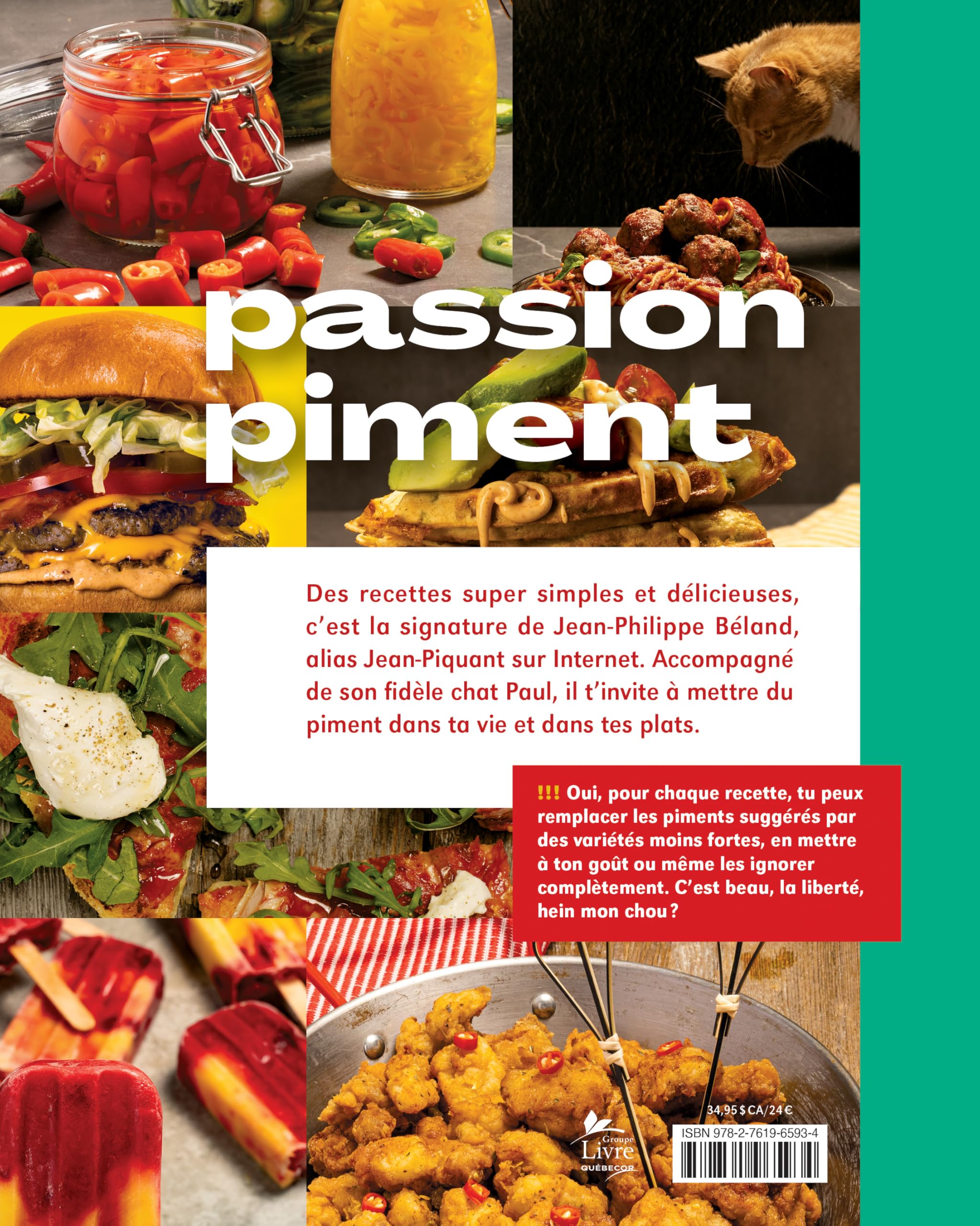 Jean-Piquant - Un peu, beaucoup piment : 70 recettes brûlantes de plaisir
