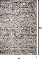 Vista 157 de Loloi Jean Stoffer Katherine Collection KES-02 Ocean/Coral 2'-7'' x 10'-0'', .25" Pile Height, Runner Rug