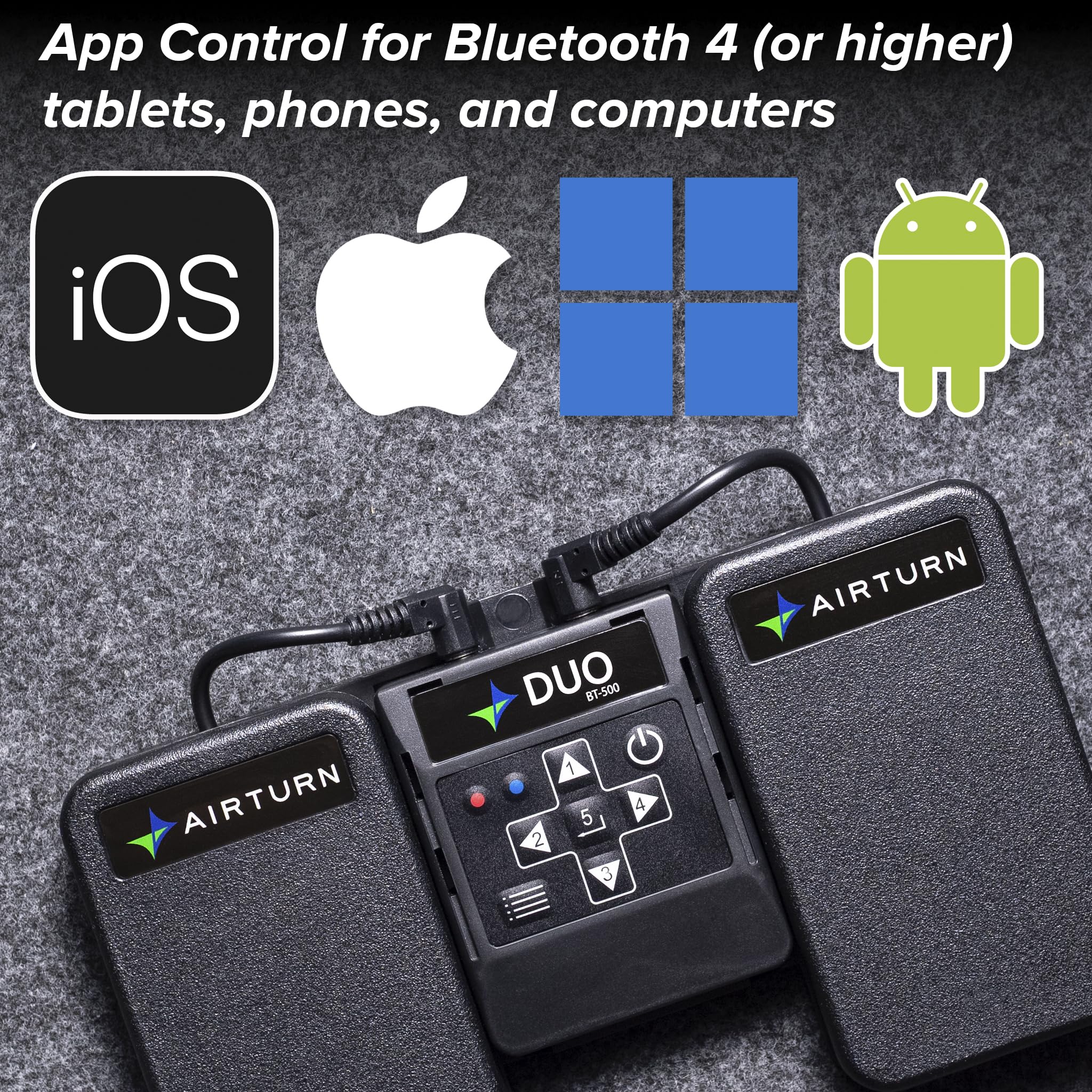 Air Turn Kontroler nożny Bluetooth (DUO500)