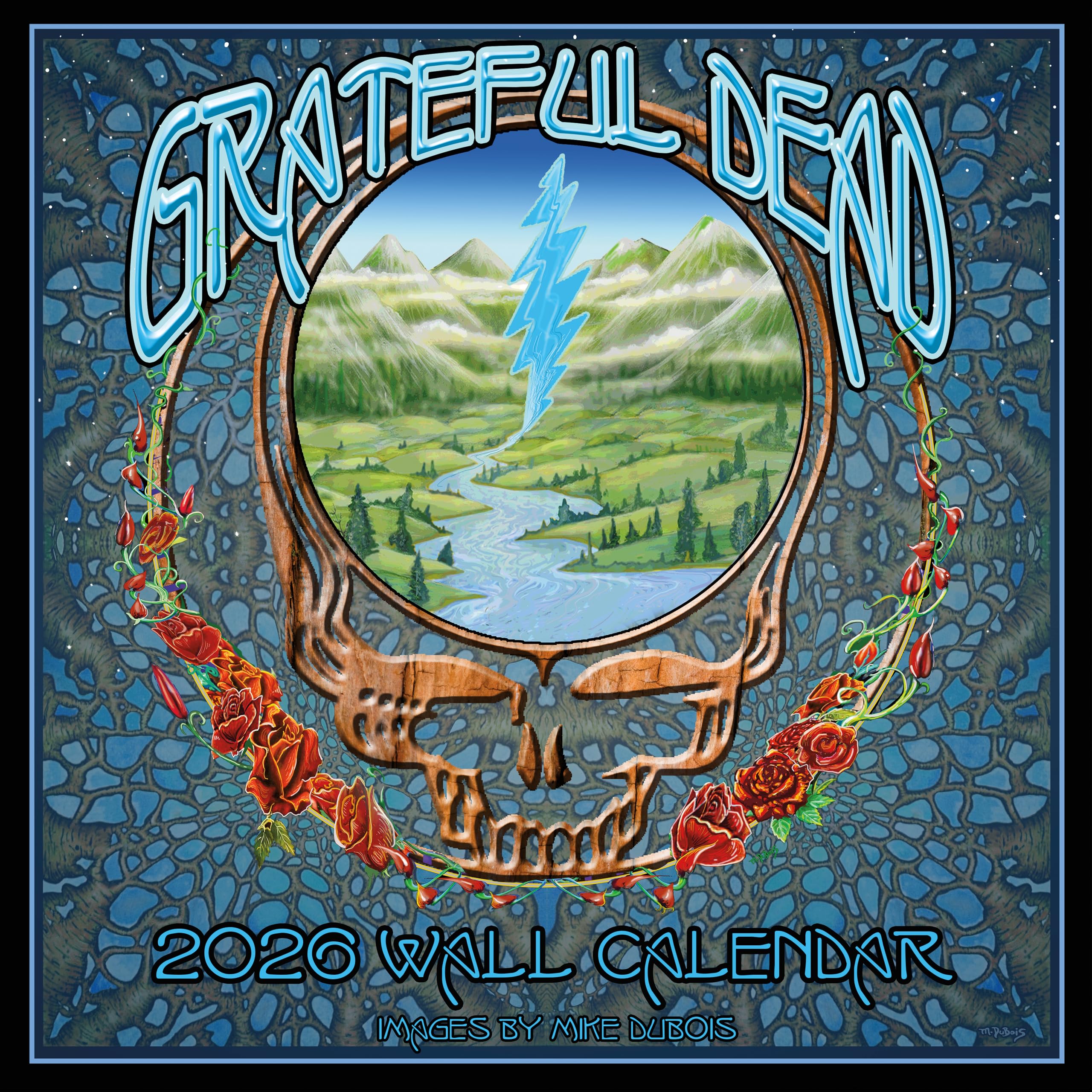 2026 Grateful Dead Wall Calendar 12x12