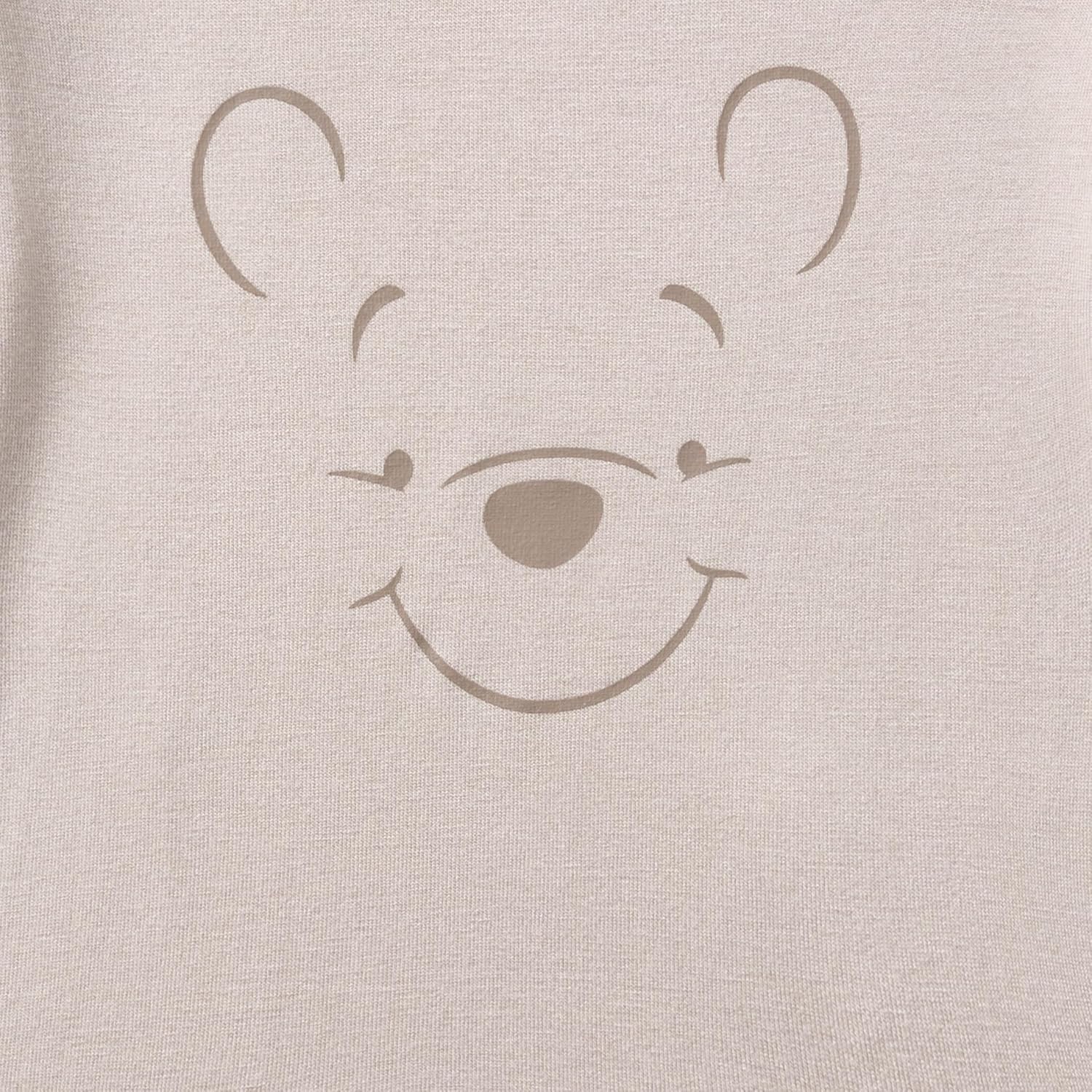 Disney Winnie the Pooh Baby Boys 4 Pack Bamboo Viscose Long Sleeve Bodysuit with Booties, Hat, and Pants Set for Infant - Image 3