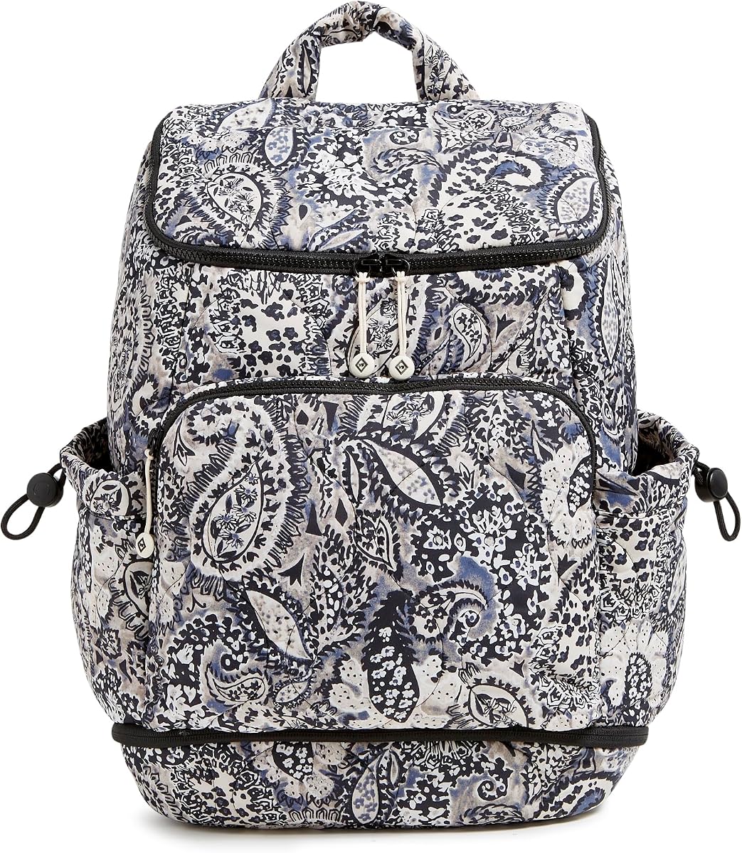 Featherweight Commuter Backpack Travel Bag, Stratford Paisley, One Size