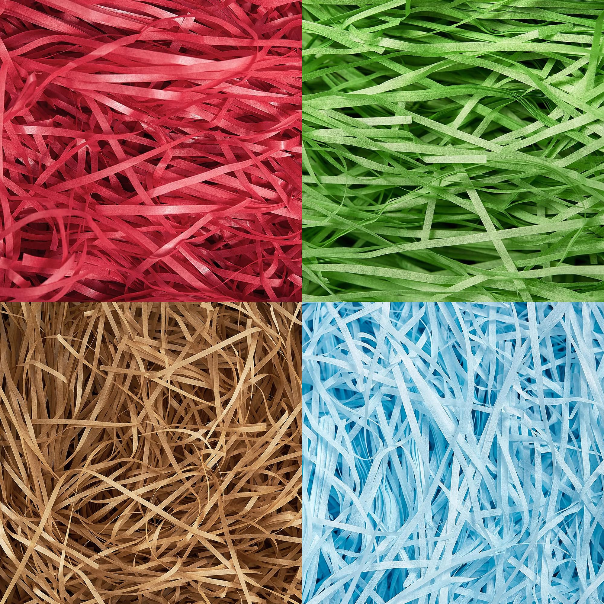 Trimming Shop 400g Assorted Colour Shredded Tissue Paper for Gift Boxes