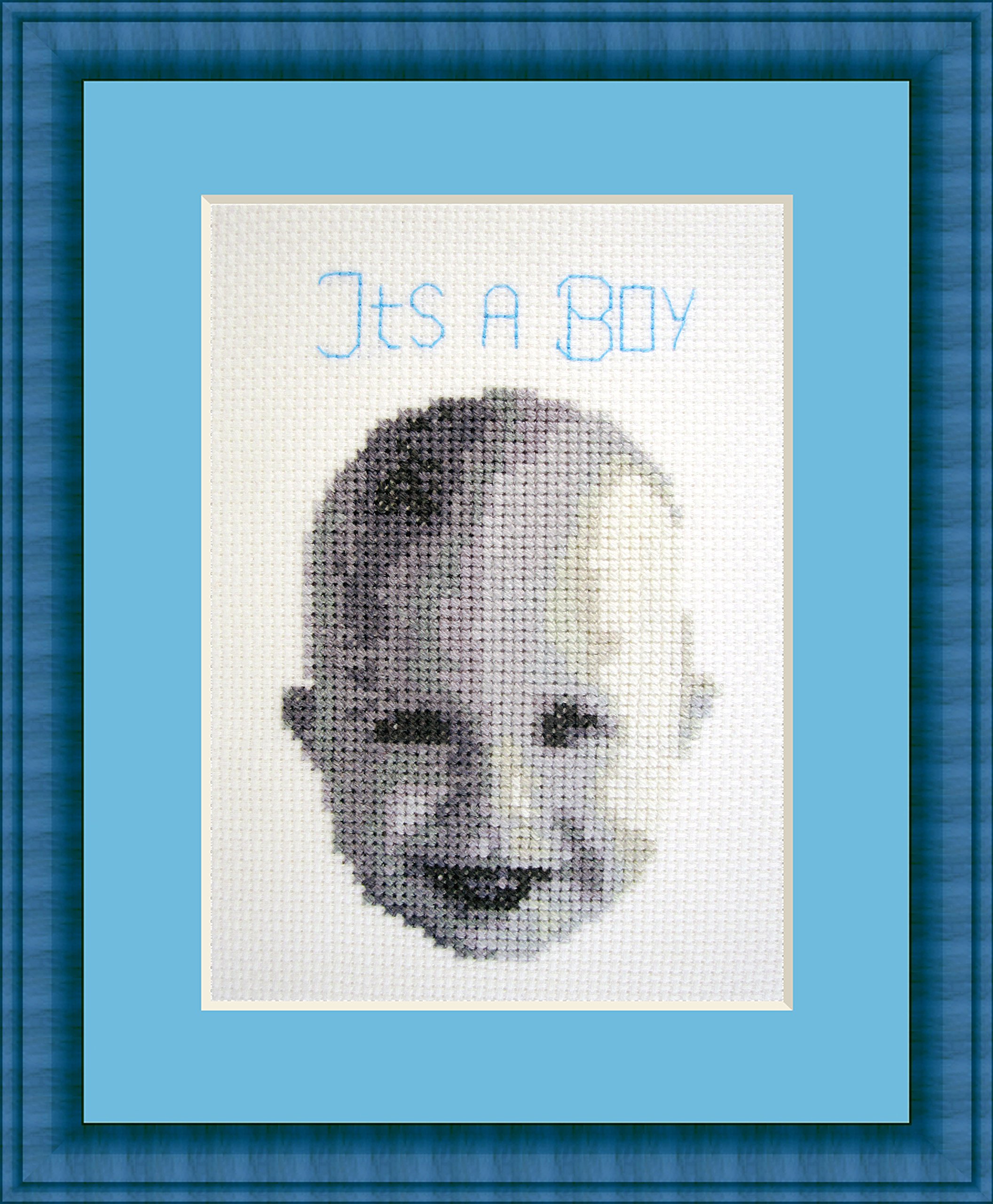 Baby Boy Counted Cross Stitch Kit By Orcraphics