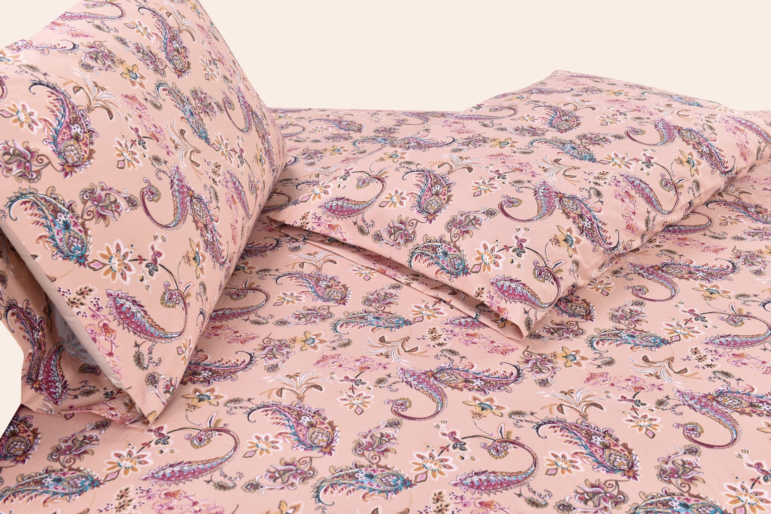4 Pc Set Vintage Chic Satin Style Elegant‎ Paisley Print Selection Twillys Paisley Satin Scarf: Skinny Handbag Handle Wrap - Etsy main image 4