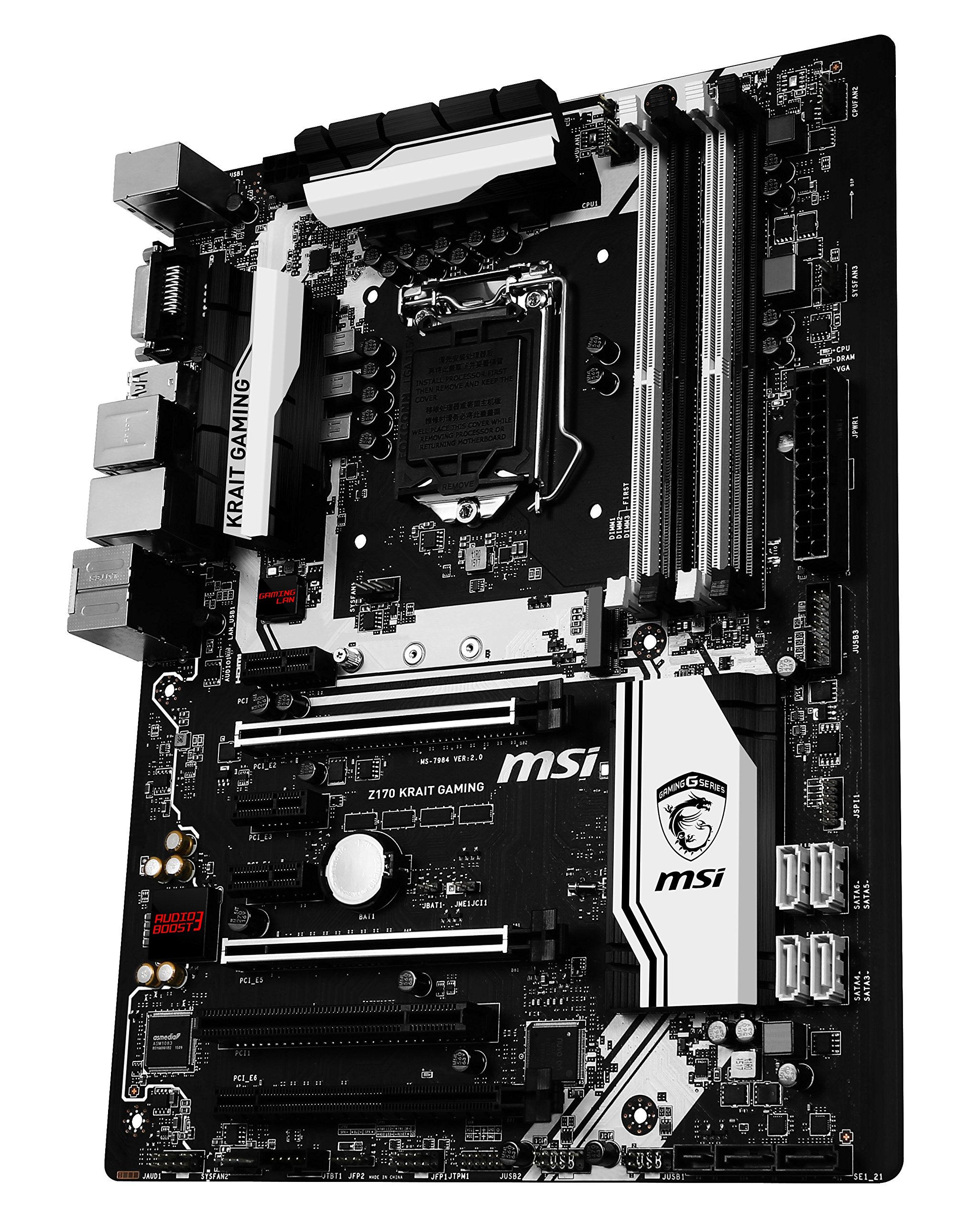 Amazon.com: MSI Z170 KRAIT GAMING ATX DDR4 3000 (o.c.) NA