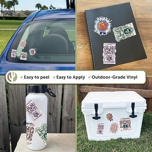 Miniatura 2 de Calcomanías de Calabozos y Dragones, 6 calcomanías de D&D, para laptop, botella de agua para automóvil, álbum de recortes, decoración de vinilo,