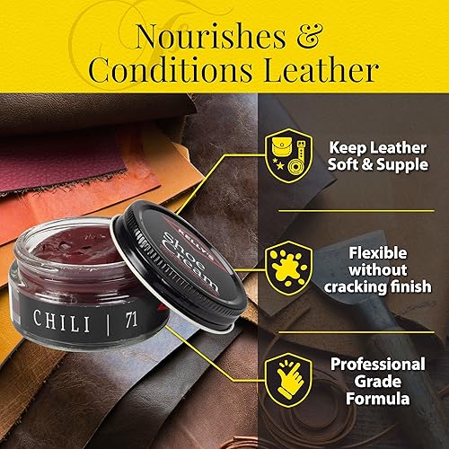 Miniatura 96 de Kelly's Shoe Cream - Pomada profesional para zapatos, 1.5 onzas, varios colores disponibles, Blanco B079VSF86S