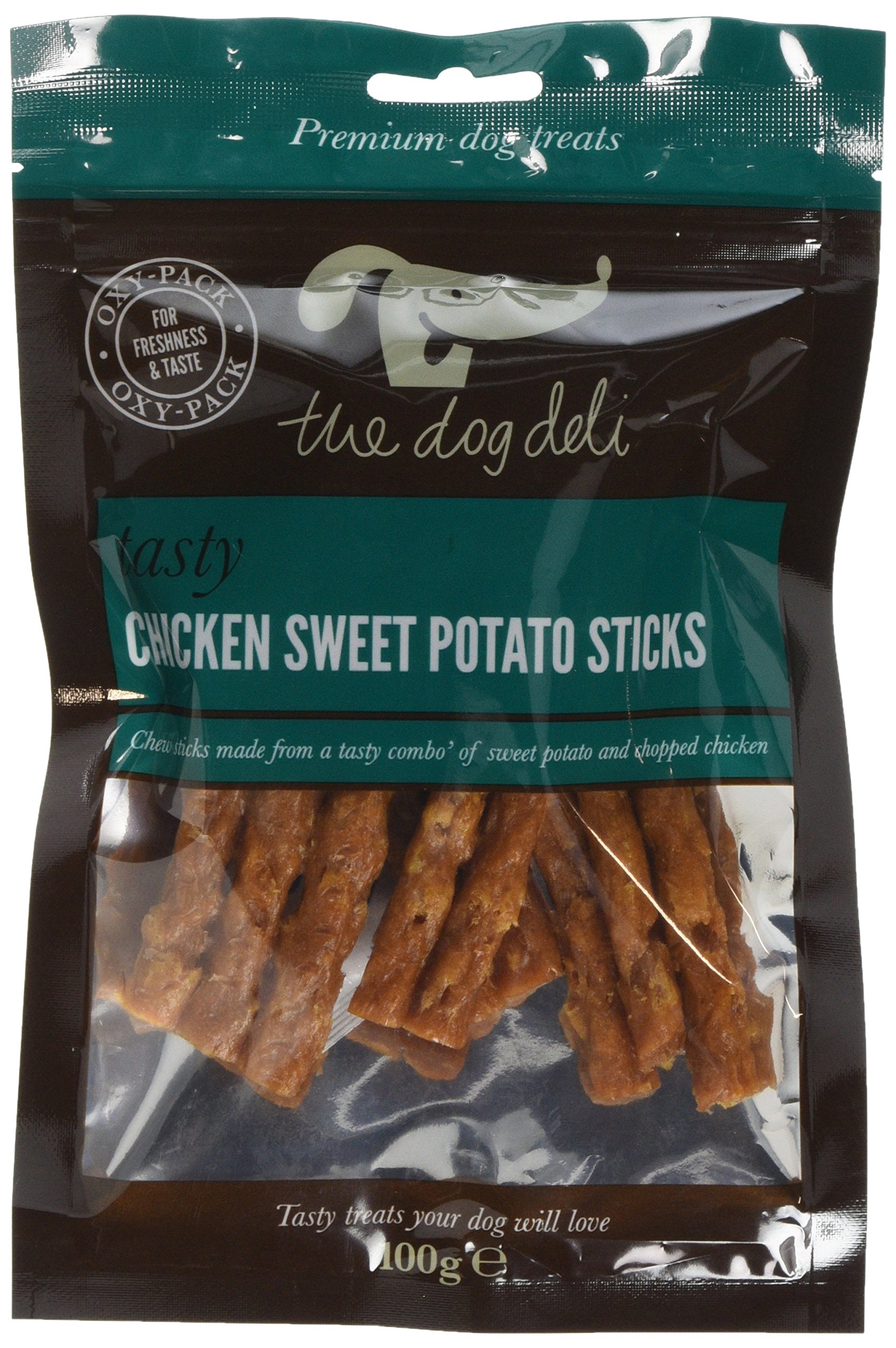 The Dog Deli Premium Dog Treats Chicken Sweet Potato Sticks