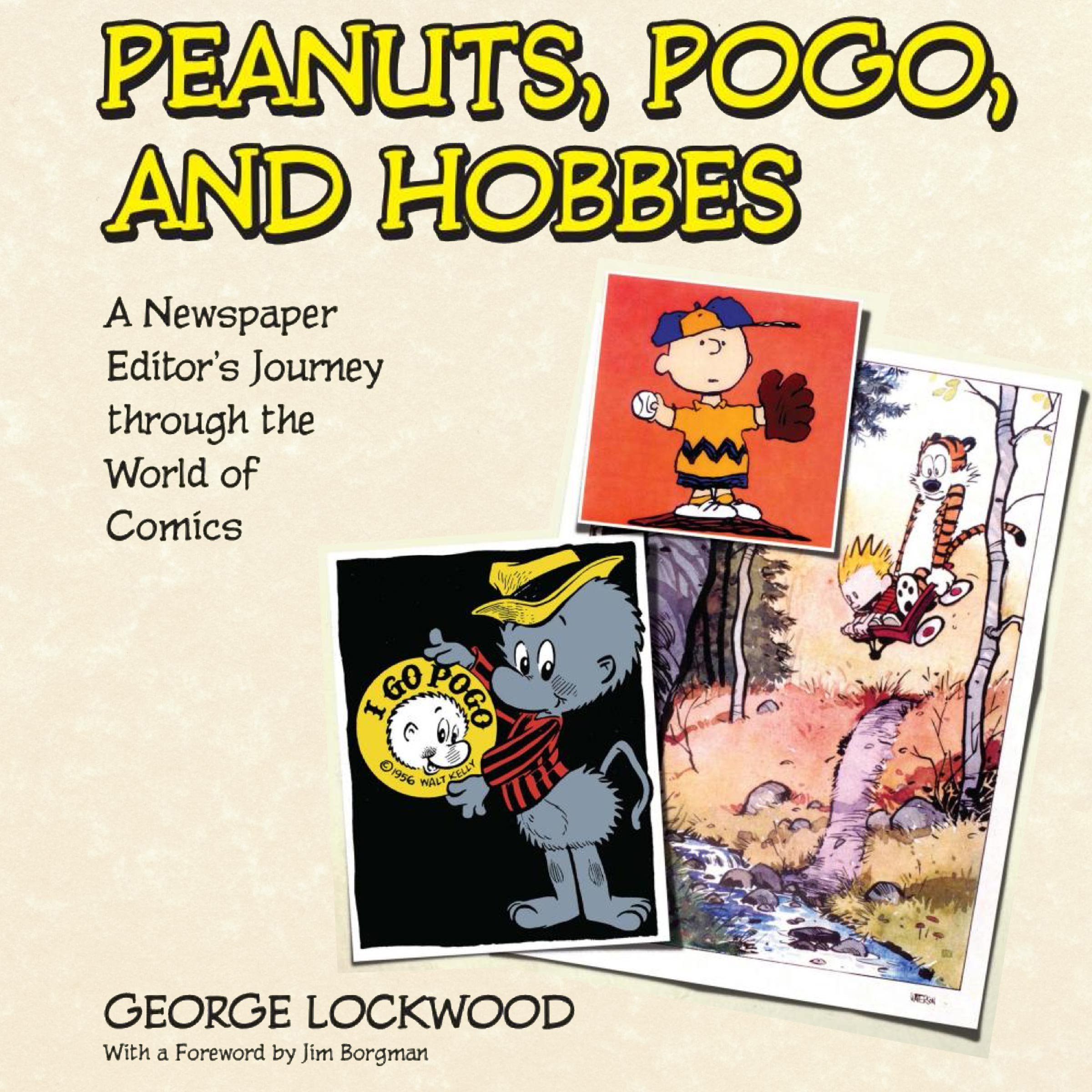 Cover art for Peanuts, Pogo, and Hobbes