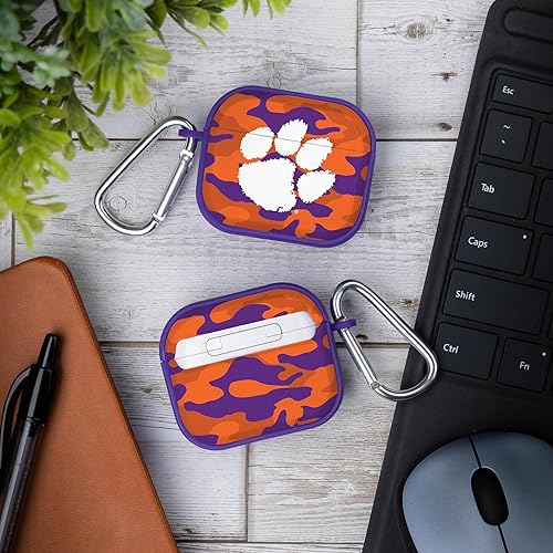 Miniatura 2 de AFFINITY BANDS Clemson Tigers Camo HDX - Funda compatible con Apple AirPods Generación 3