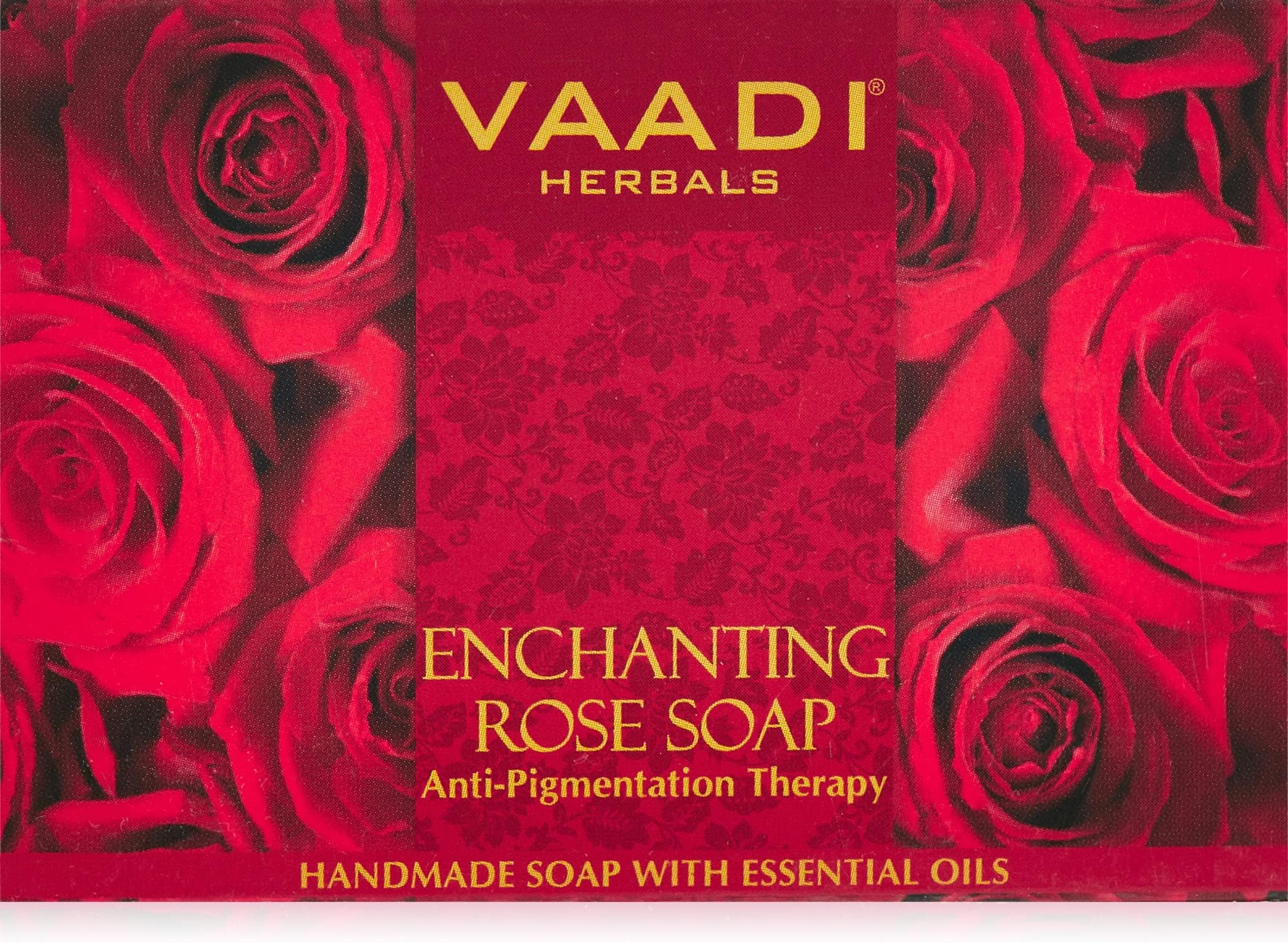 Vaadi Herbals Anti Pigmentation Enchanting Rose Soap 6x75g