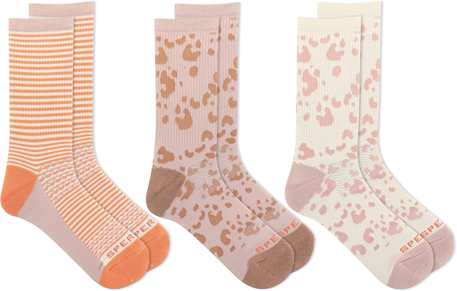 Sperry Women's Cotton Boat Crew Socks-3 Pair Pack-Arch Support and Comfort Cushioning - Image 2