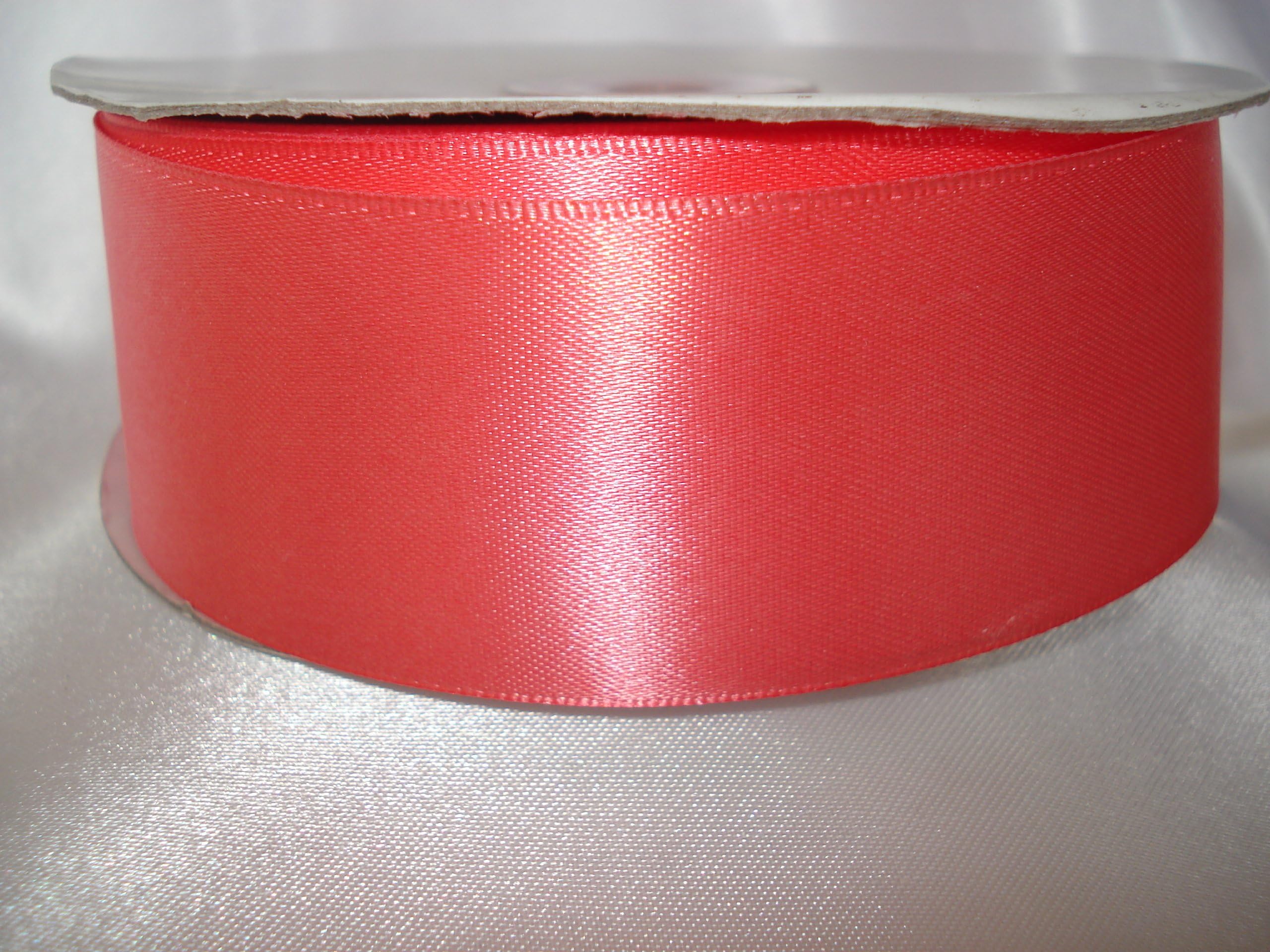 1-1/2 Inch 50 Yards Double Face Coral Reef Satin Ribbon