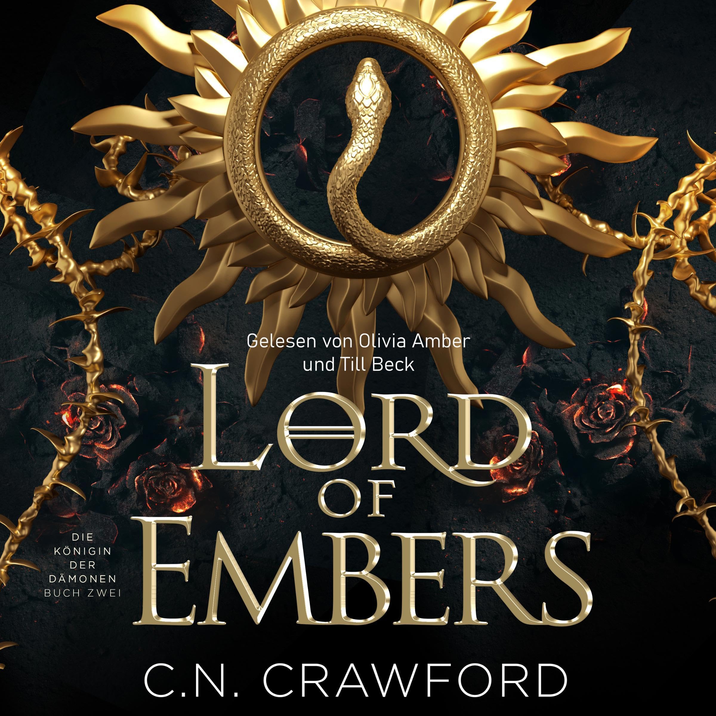 Cover art for Lord of Embers (German edition)