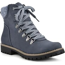 CLIFFS BY WHITE MOUNTAIN Womens Shoes Primed Lugged Lace-Up Ankle Bootie