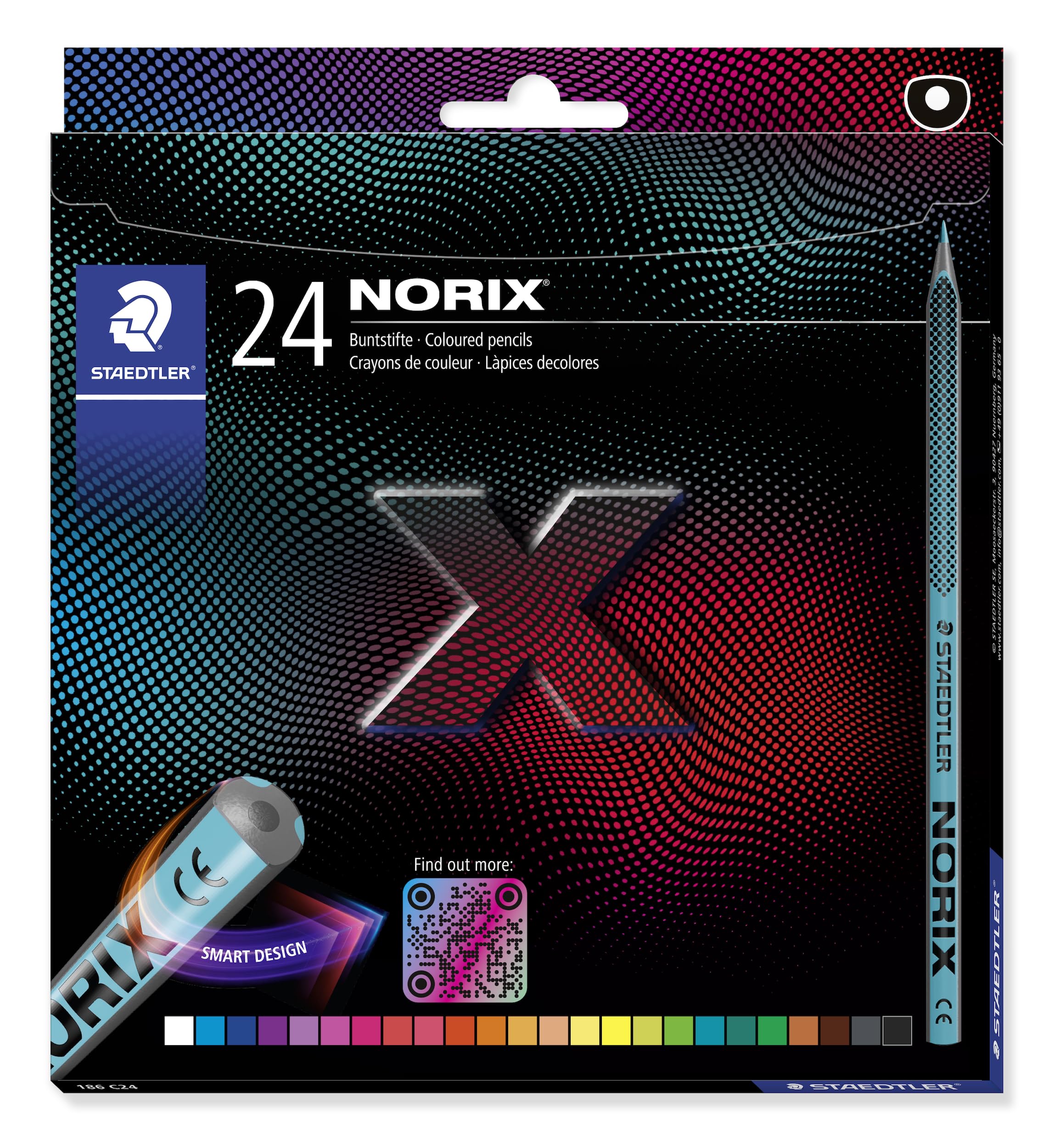Amazon.com: STAEDTLER Colouring Pencils - NORIX - 24 Assorted