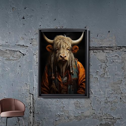 Miniatura 2 de printable wall art, aesthetic room decor, fireplace mantel art, nursery wall decor, yak printing art, yak