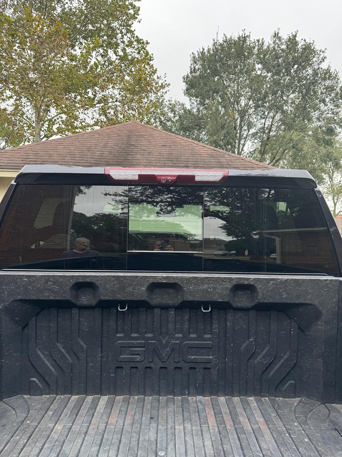 2019-2025 Silverado and Sierra Rear Sliding Window Trim Gloss Black
