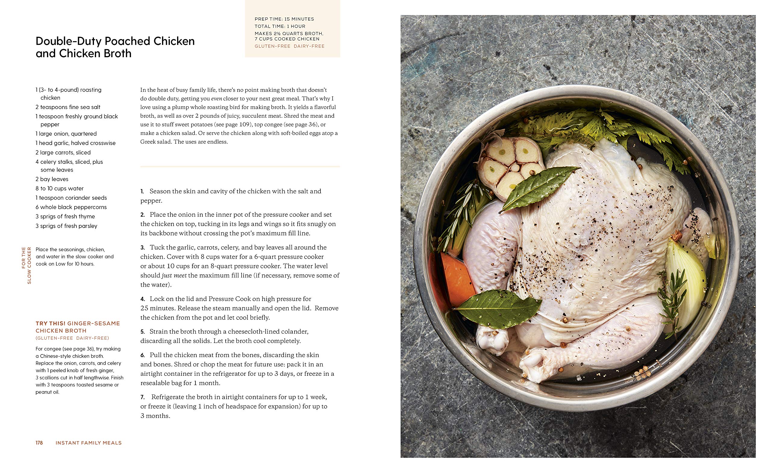 instant family meals sarah copeland